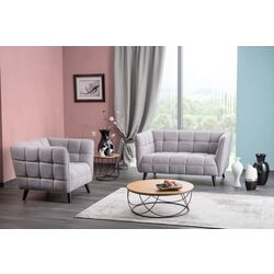 Canapea Signal Castello 2 Velvet (Gray Light/Wenge) Thumb