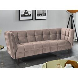 Canapea Signal Castello 3 Bluvel 28 (Beige/Wenge)
