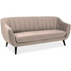 Canapea Signal Elite 3 Velvet Bluvel 28 (Beige/Wenge) Thumb