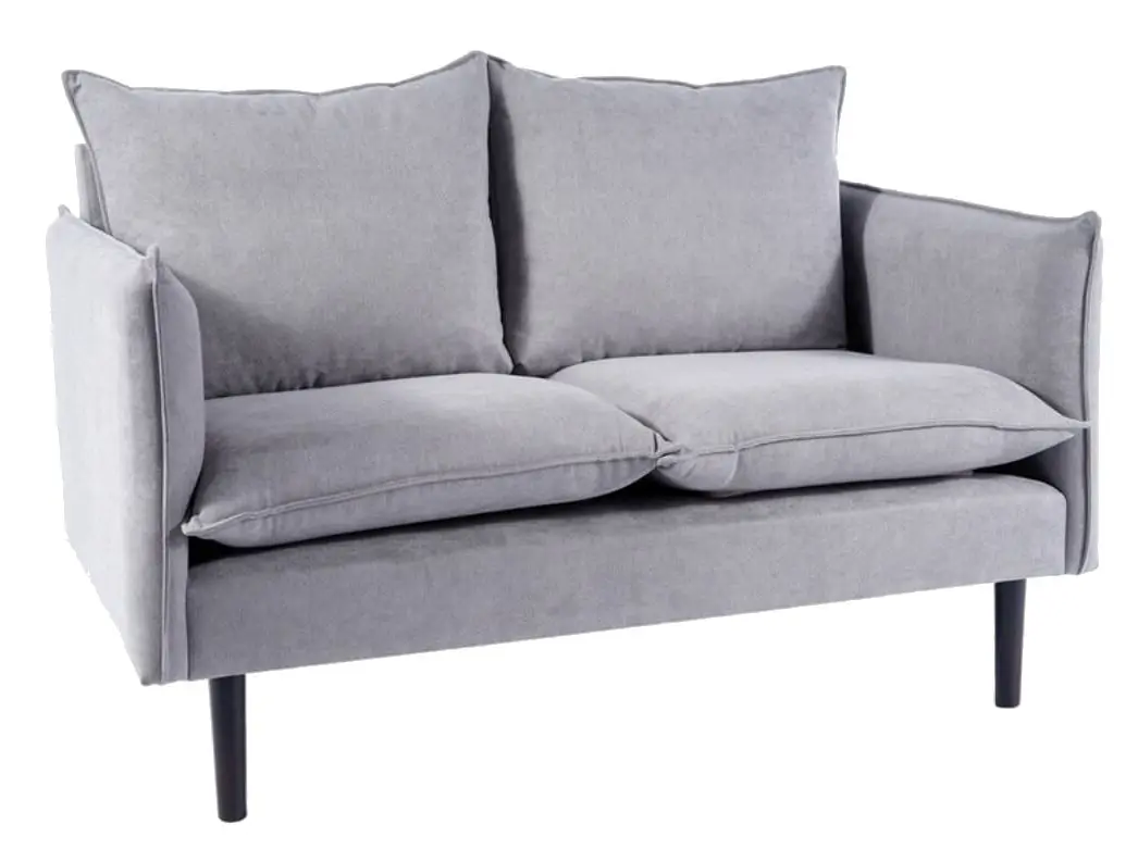 Диван Signal Flora Velvet (Gray/Wenge)