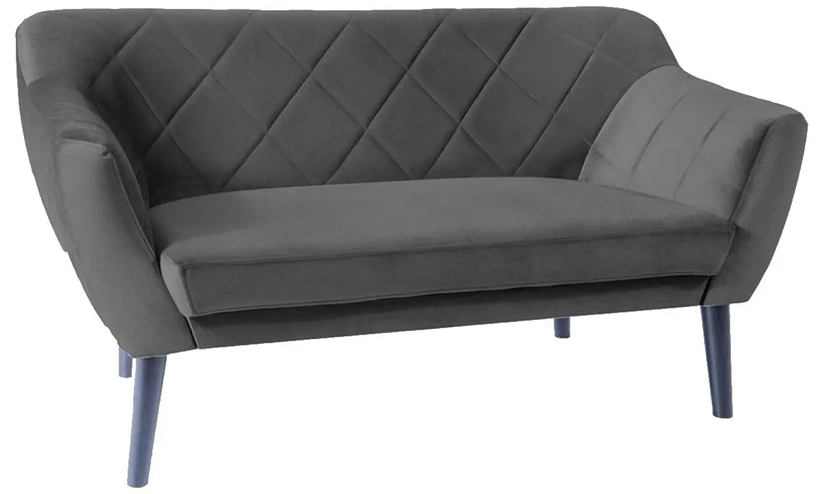 Диван Signal Karo 2 Velvet (Black/Wenge)