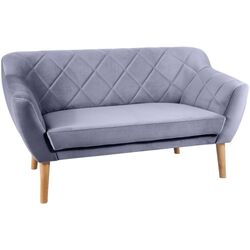 Canapea Signal Karo 2 Velvet (Gray/Beech)