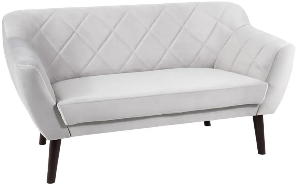 Диван Signal Karo 2 Velvet (Gray Light/Wenge)