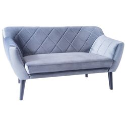 Canapea Signal Karo 2 Velvet (Gray/Wenge)