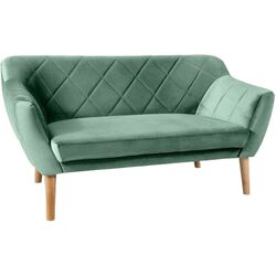 Canapea Signal Karo 2 Velvet (Green/Beech)