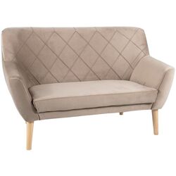 Диван Signal Kier 2 Velvet (Beige Dark/Beech)