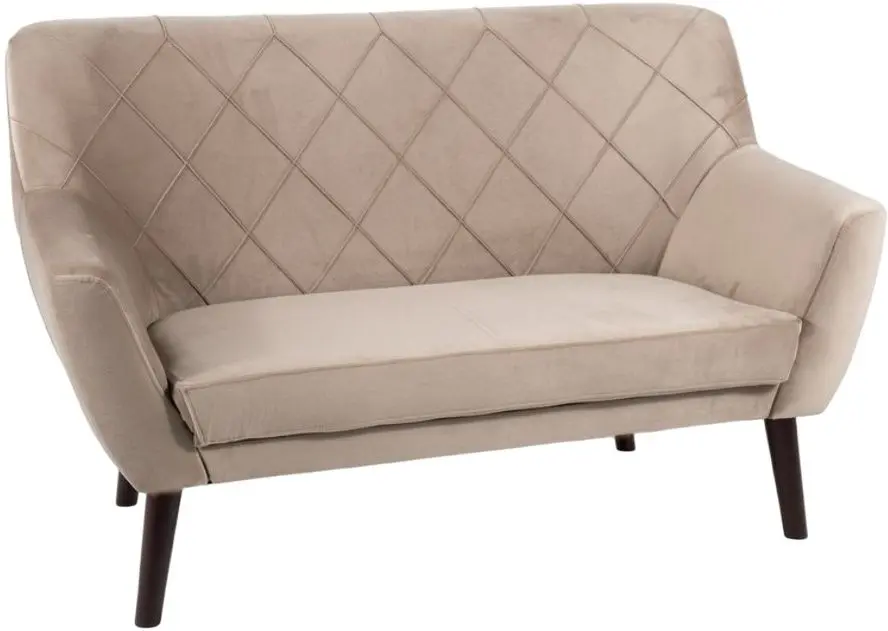 Диван Signal Kier 2 Velvet (Beige Dark/Wenge)