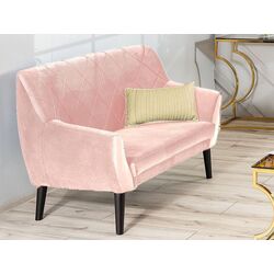 Canapea Signal Kier 2 Velvet (Beige/Wenge) Thumb