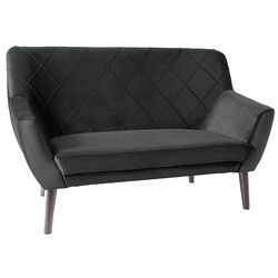 Диван SIgnal Kier 2 Velvet (Black/Wenge)
