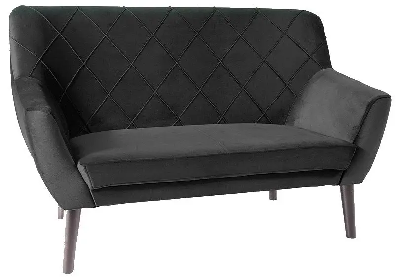 Диван SIgnal Kier 2 Velvet (Black/Wenge)