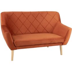 Диван Signal Kier 2 Velvet (Cinnamon/Beech)