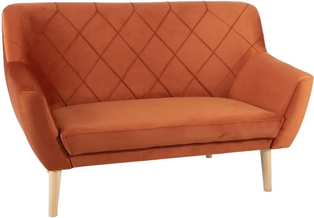 Диван Signal Kier 2 Velvet (Cinnamon/Beech)
