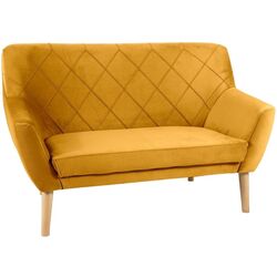 Диван Signal Kier 2 Velvet (Curry/Beech)