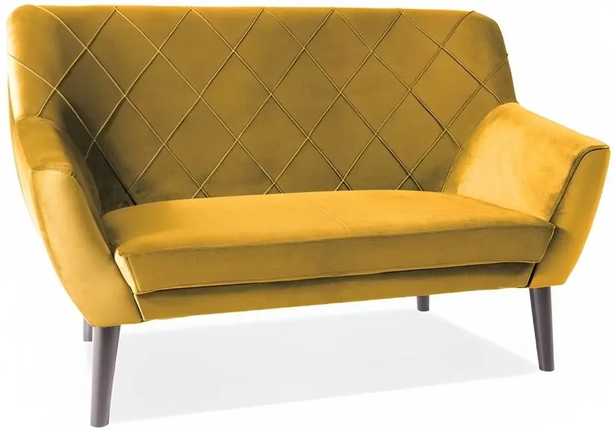 Диван Signal Kier 2 Velvet (Curry/Wenge)