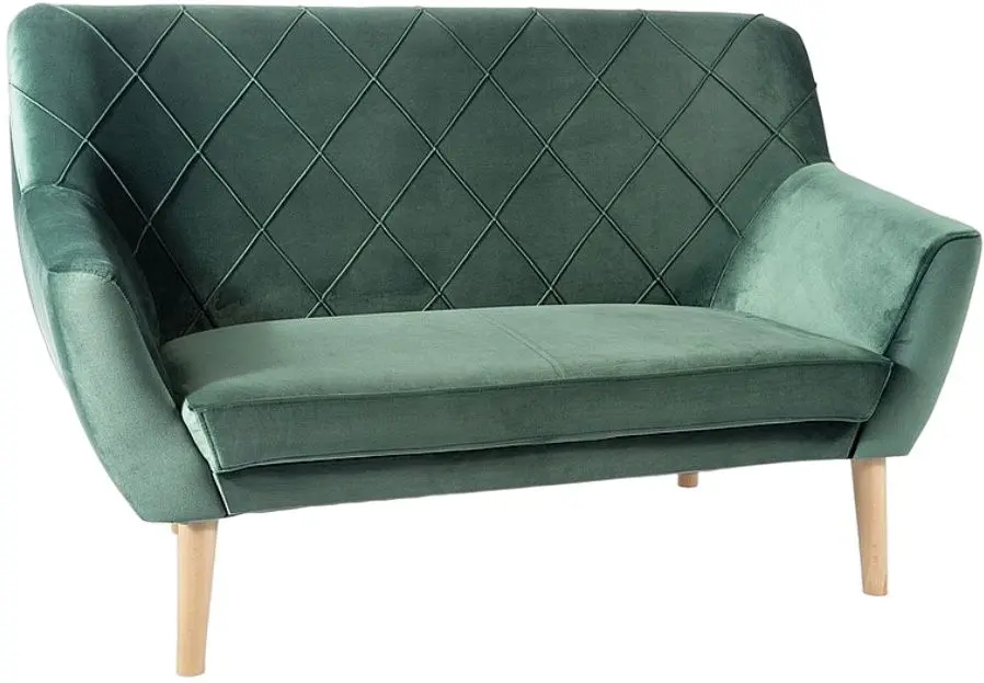 Диван Signal Kier 2 Velvet (Green/Beech)