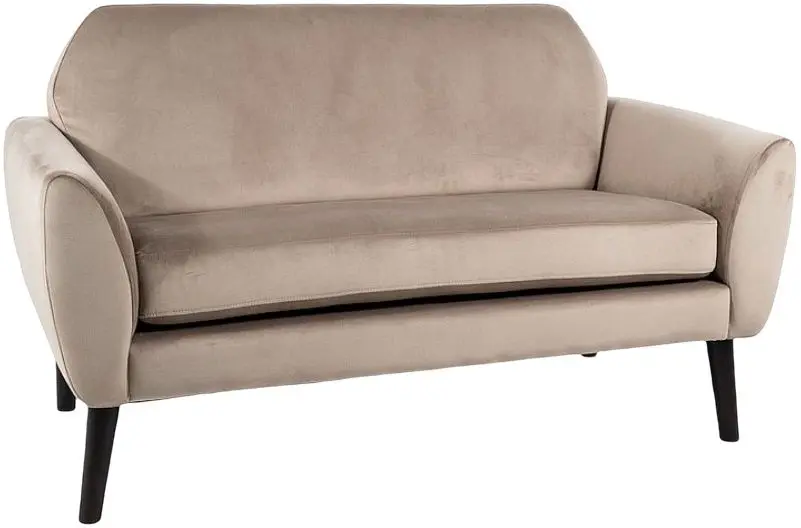 Диван Signal Mena Velvet (Beige Dark/Wenge)