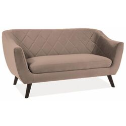 Диван Signal Molly 2 Bluvel 40 (Dark Beige/Wenge) Thumb