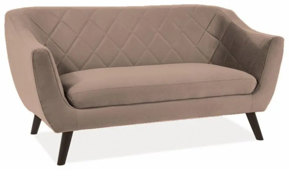 Диван Signal Molly 2 Bluvel 40 (Dark Beige/Wenge) - 3