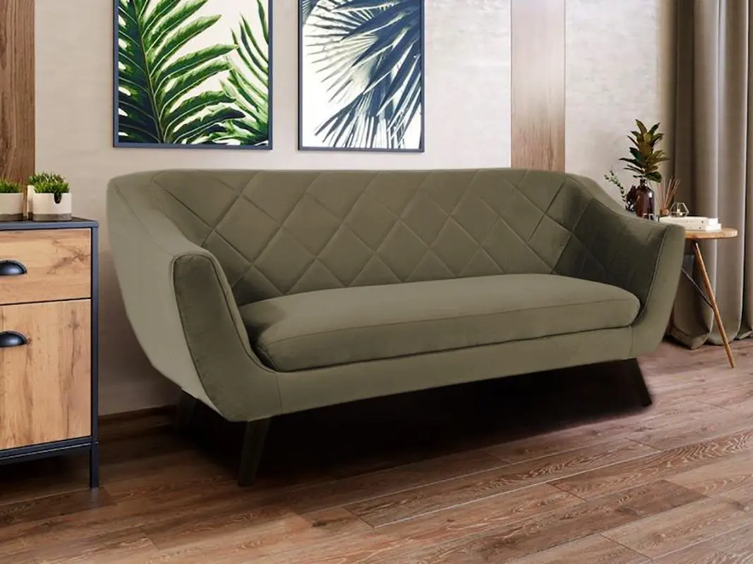 Canapea Signal Molly 2 Bluvel 77 (Olive/Wenge)