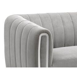 Canapea Signal Santorini 2 Sztruks (Gray/Silver) Thumb