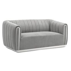 Диван Signal Santorini 2 Sztruks (Gray/Silver)