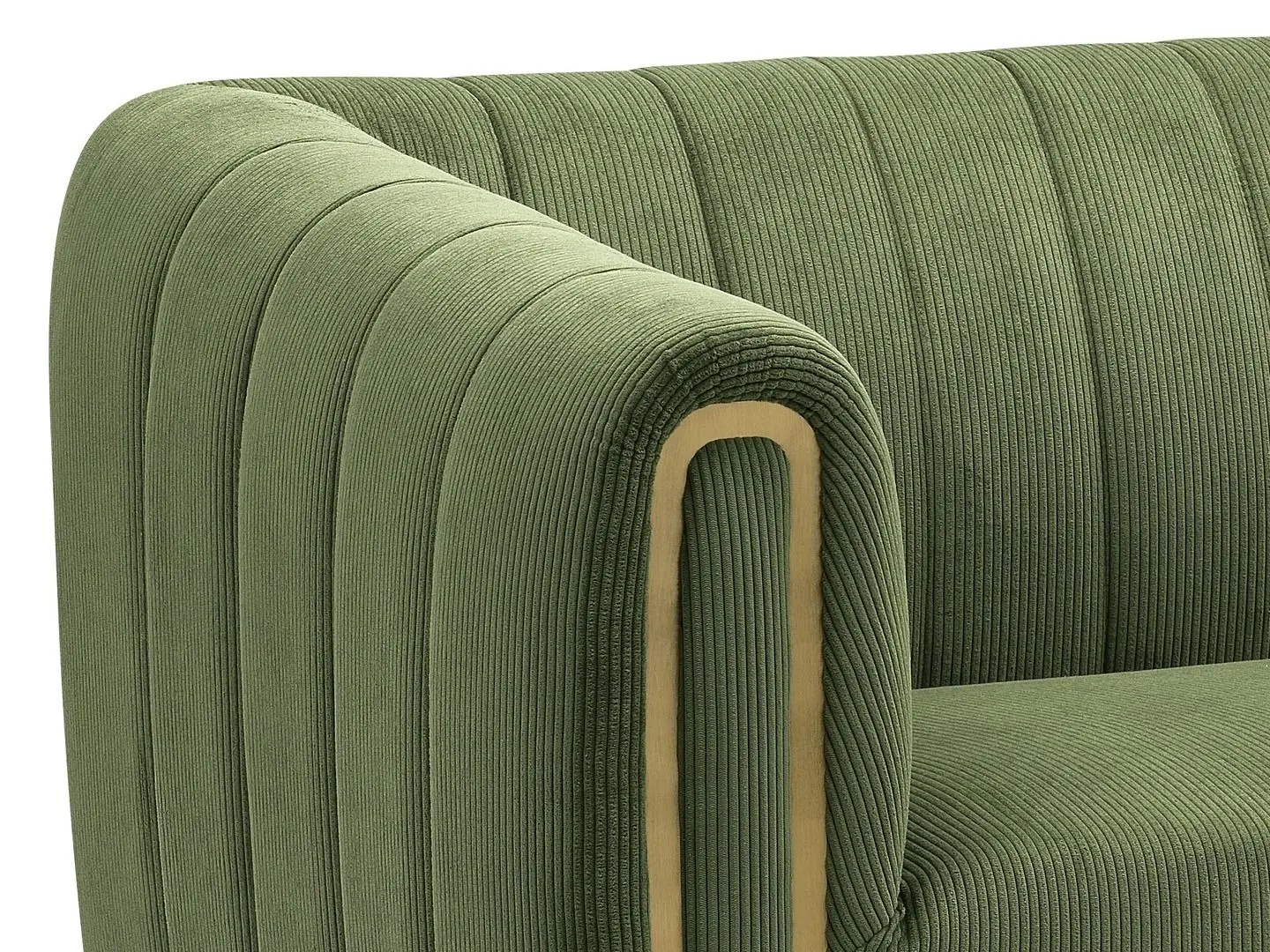 Диван Signal Santorini 2 Sztruks (Green/Gold) - 3