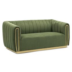 Диван Signal Santorini 2 Sztruks (Green/Gold)