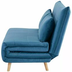 Canapea Signal Spike II Velvet (Blue/Beech) Thumb