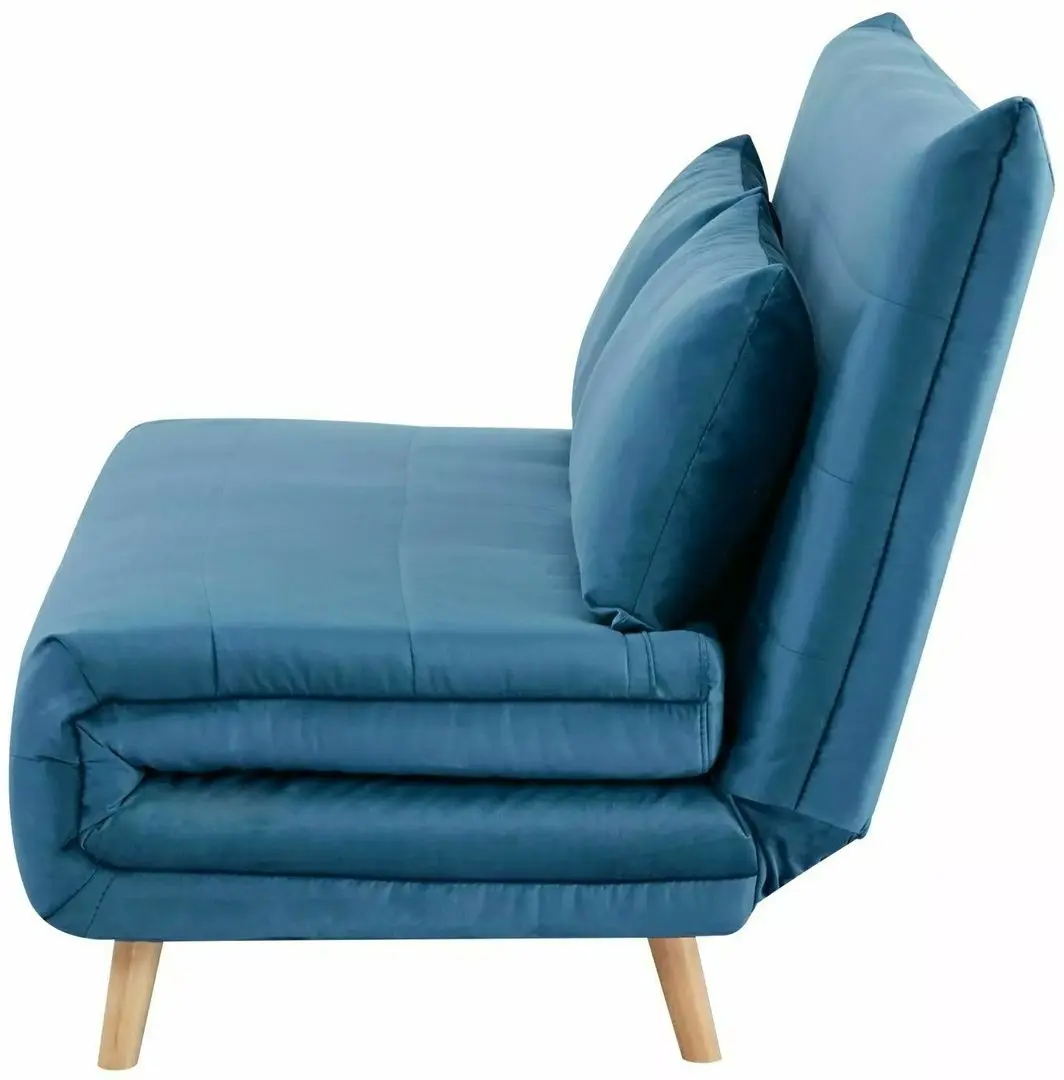 Canapea Signal Spike II Velvet (Blue/Beech) - 12