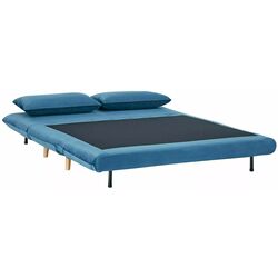 Canapea Signal Spike II Velvet (Blue/Beech) Thumb