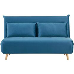 Canapea Signal Spike II Velvet (Blue/Beech) Thumb