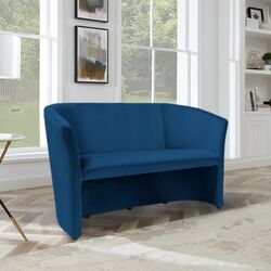 Диван Signal TM-2 Velvet Bluvel 86 (Navy Blue/Wenge)