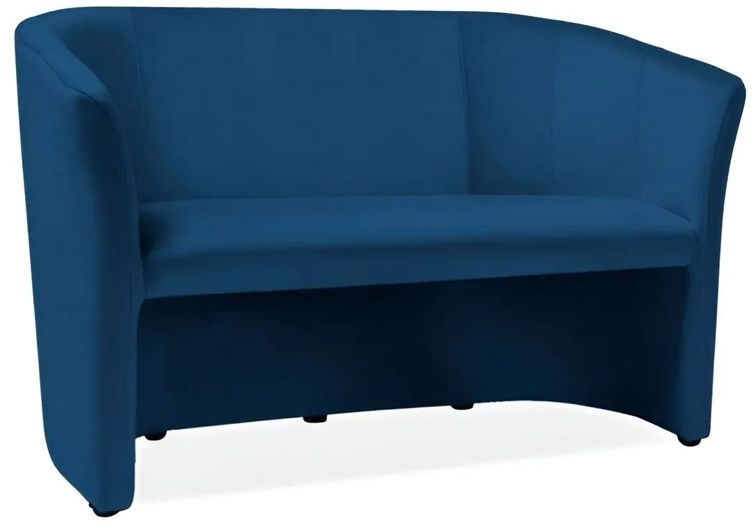 Диван Signal TM-2 Velvet Bluvel 86 (Navy Blue/Wenge) - 2