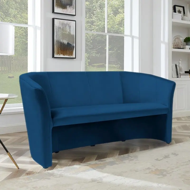 Диван Signal TM-3 Velvet Bluvel 86 (Navy Blue/Wenge)