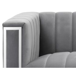 Диван Signal Vogue 2 Velvet (Gray/Silver) Thumb