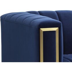 Диван Signal Vogue 2 Velvet (Navy Blue/Gold) Thumb