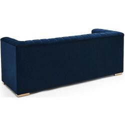 Диван Signal Vogue 2 Velvet (Navy Blue/Gold) Thumb
