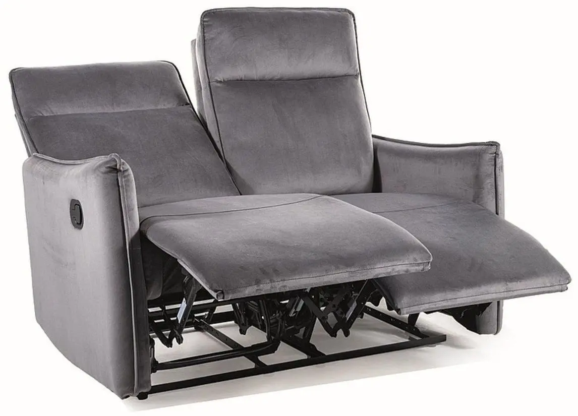 Кресло-реклайнер Signal Travis 2 Bluvel 14 (Grey) - 4