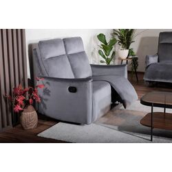 Кресло-реклайнер Signal Travis 2 Bluvel 14 (Grey) Thumb