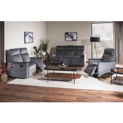 Кресло-реклайнер Signal Travis 2 Bluvel 14 (Grey) Thumb