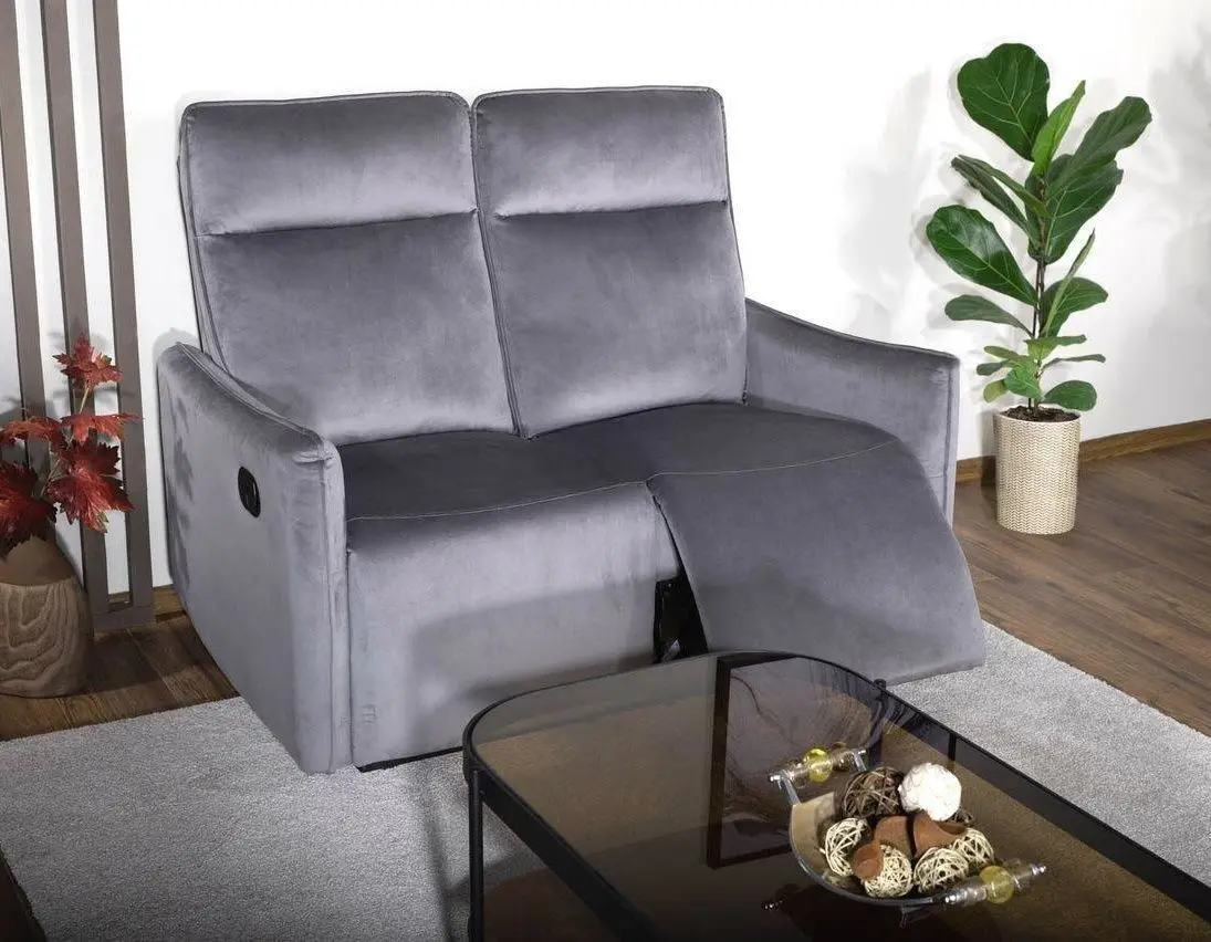 Кресло-реклайнер Signal Travis 2 Bluvel 14 (Grey)