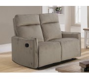 Fotoliu-recliner Signal Travis 2 Bluvel 40 (Dark Beige)