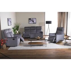 Кресло-реклайнер Signal Travis 3 Bluvel 14 (Grey) Thumb