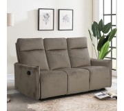 Fotoliu-recliner Signal Travis 3 Bluvel 40 (Dark Beige)