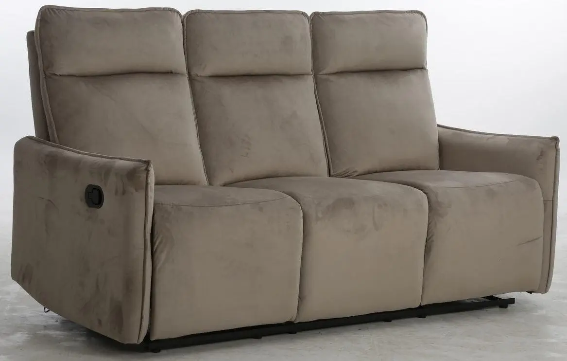 Кресло-реклайнер Signal Travis 3 Bluvel 40 (Dark Beige) - 3