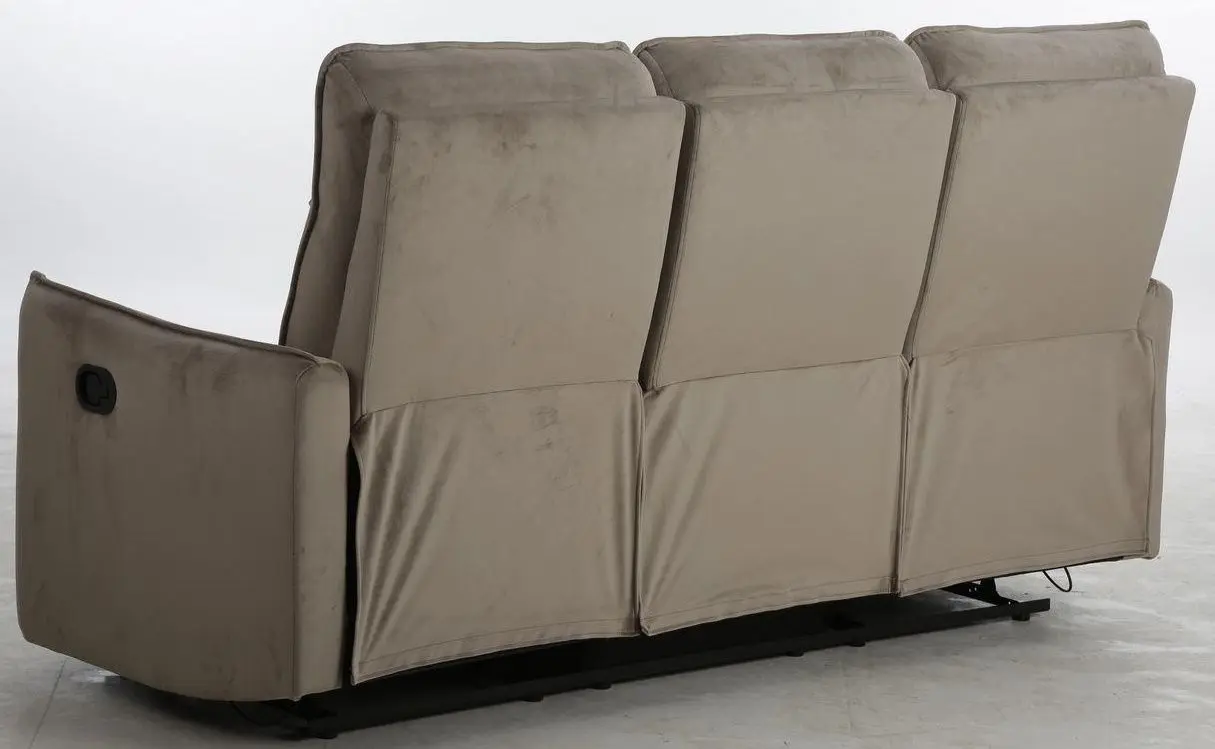 Кресло-реклайнер Signal Travis 3 Bluvel 40 (Dark Beige) - 5