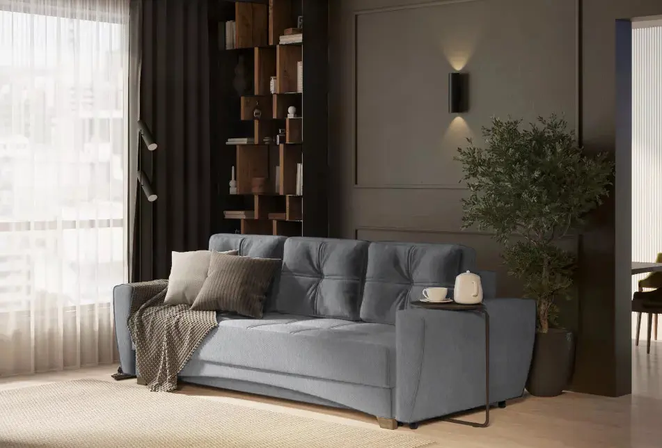 Диван Sofyno Chelsea Mini Boucle 16 (Grey)