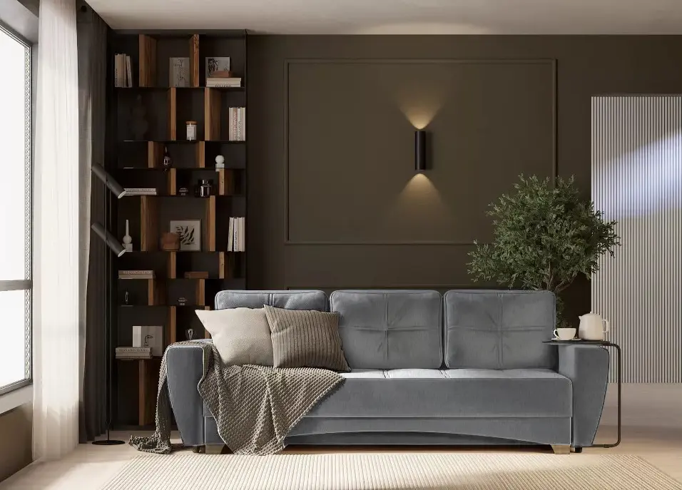 Диван Sofyno Chelsea Mini Boucle 16 (Grey)