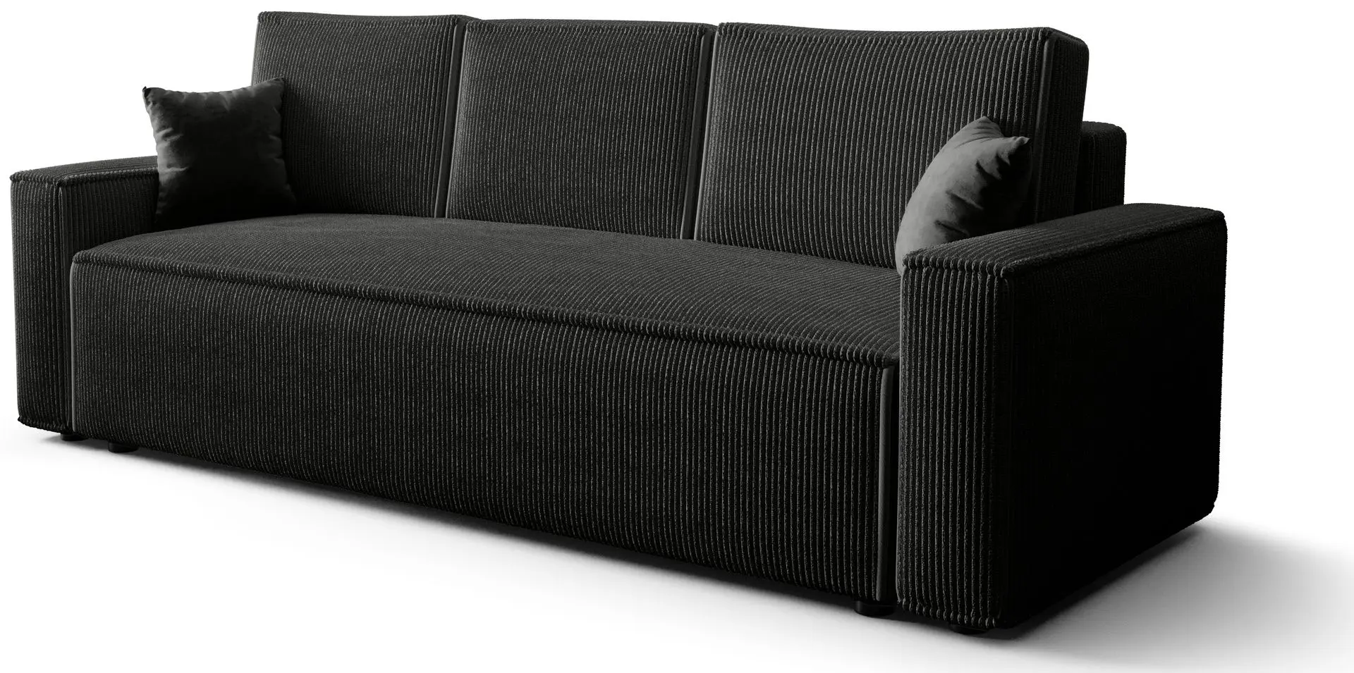 Canapea Space Meble Ambro Poso 135 (Black)