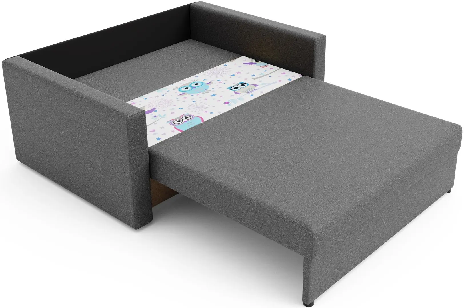 Диван Space Meble Amerykanka Heven 120 Birds/Sawana21 (Gray) - 3